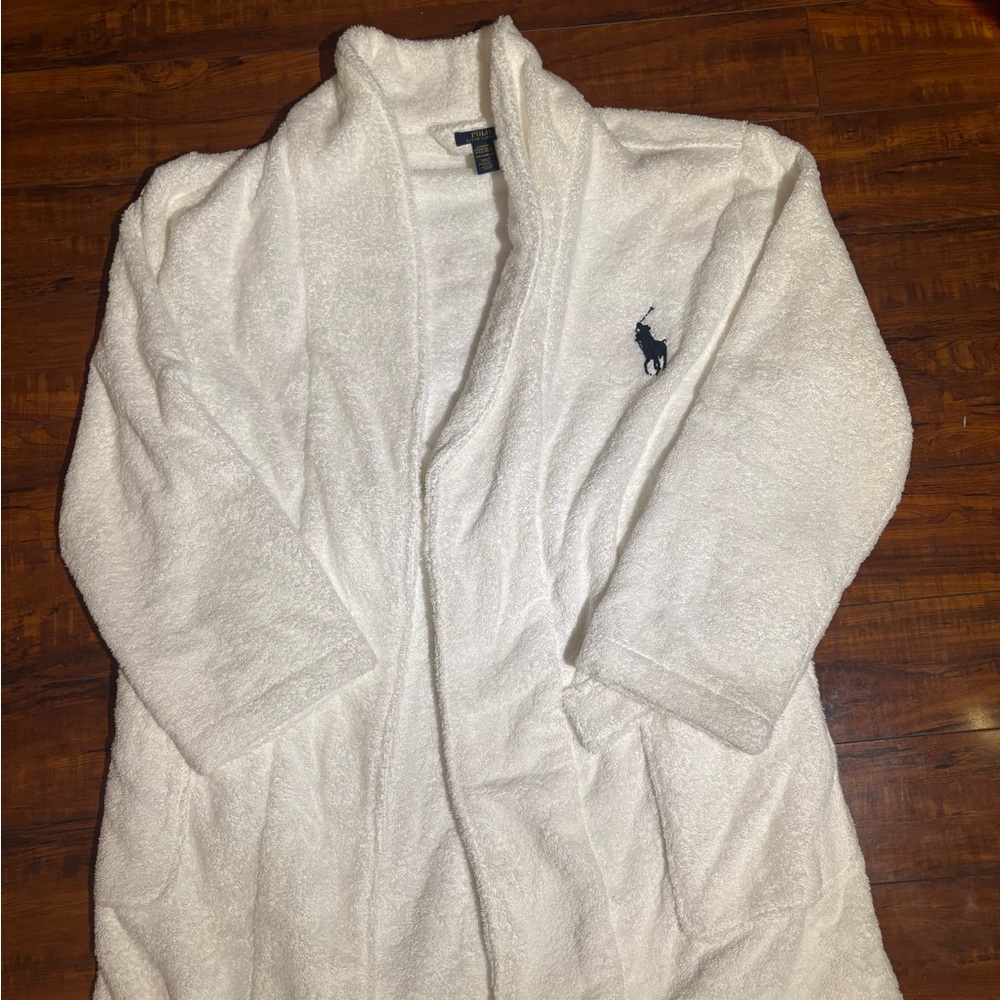 Polo by Ralph Lauren White Robe